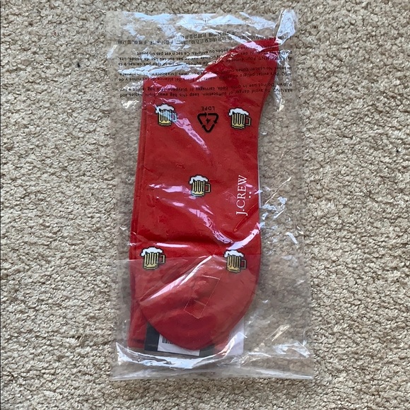 Men’s J. Crew Beer Socks - Brand New - Picture 2 of 3